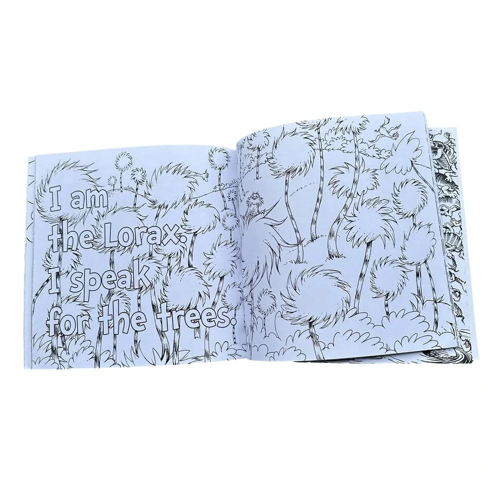 The Dr. Seuss Coloring Book 2016 First Edition Random House Features Images